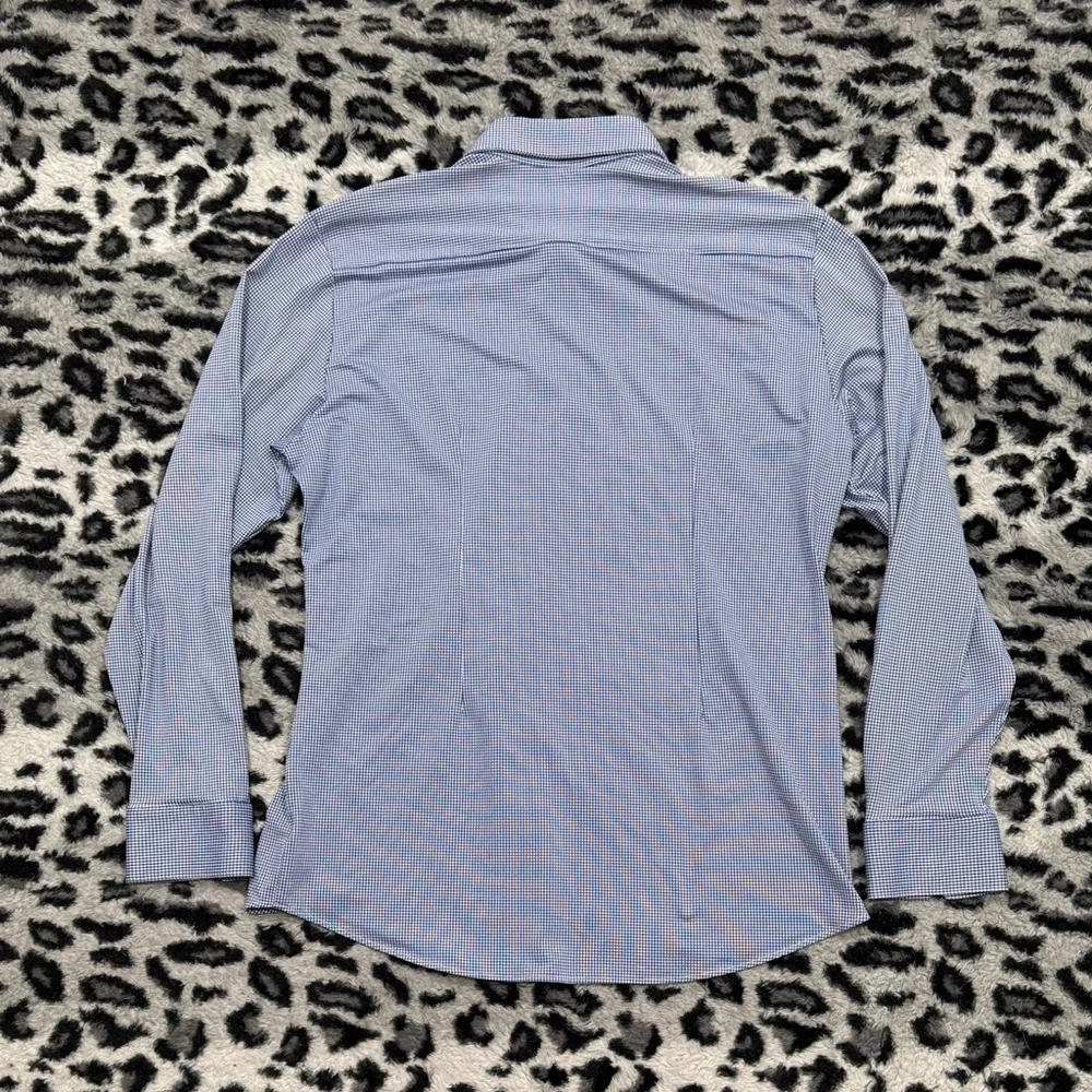 Mizzen+Main Navy Checkered Dress Shirt - Picture 7 of 7